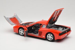 Ferrari 512 TR Czerwony Mira 1:18 6144 Metal — zdjęcie 5 z 8