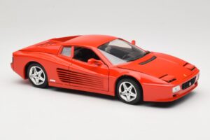 Ferrari 512 TR Czerwony Mira 1:18 6144 Metal — zdjęcie 6 z 8