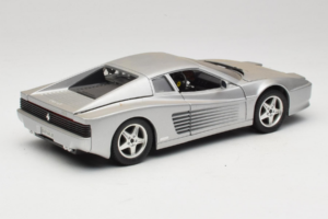 Ferrari 512 TR Srebrny Mira 1:18 6178-B1 Metal — zdjęcie 3 z 8