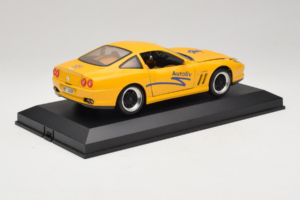 Ferrari 550 Maranello Autoliv Żółty Edycja Limitowana Exclusive Cars 1:18 EC002 Metal — zdjęcie 4 z 9