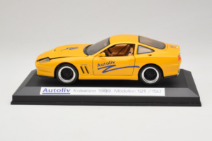 Ferrari 550 Maranello Autoliv Żółty Edycja Limitowana Exclusive Cars 1:18 EC002 Metal