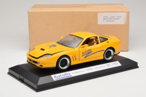 Ferrari 550 Maranello Autoliv Żółty Edycja Limitowana Exclusive Cars 1:18 EC002 Metal — zdjęcie 9 z 9