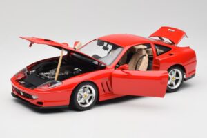 Ferrari 550 Maranello Czerwony Bburago 1:18 3064 Metal — zdjęcie 2 z 8