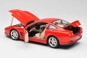 Ferrari 550 Maranello Czerwony Bburago 1:18 3064 Metal — zdjęcie 5 z 8