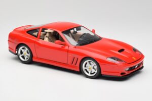 Ferrari 550 Maranello Czerwony Bburago 1:18 3064 Metal — zdjęcie 6 z 8