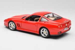 Ferrari 550 Maranello Czerwony Bburago 1:18 3064 Metal — zdjęcie 7 z 8