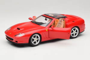 Ferrari 575M Superamerica Czerwony Hot Wheels 1:18 J2858 Metal — zdjęcie 2 z 8