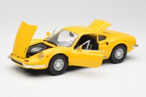Ferrari Dino 246 GT Żółty Anson 1:18 30301W Metal — zdjęcie 2 z 8