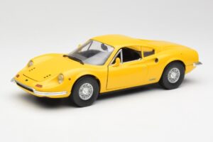 Ferrari Dino 246 GT Żółty Anson 1:18 30301W Metal