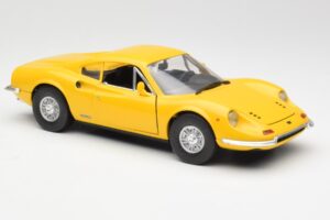 Ferrari Dino 246 GT Żółty Anson 1:18 30301W Metal — zdjęcie 6 z 8