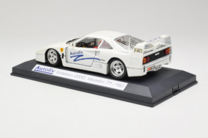 Ferrari F40 Autoliv Biały Edycja Limitowana 150 szt Exclusive Cars 1:18 EC001 Metal — zdjęcie 7 z 9