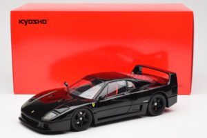 Ferrari F40 Czarny Kyosho 1:18 08416BK Metal — zdjęcie 10 z 10