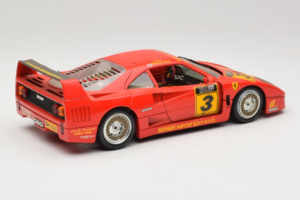 Ferrari F40 Kroymans #3 D. Waaijenberg Edycja Limitowana 1994 Bburago 1:18 3032-L2 Metal — zdjęcie 3 z 8