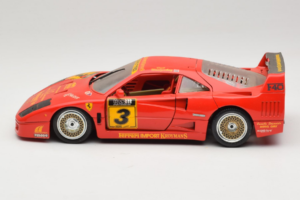 Ferrari F40 Kroymans #3 D. Waaijenberg Edycja Limitowana 1994 Bburago 1:18 3032-L2 Metal — zdjęcie 4 z 8