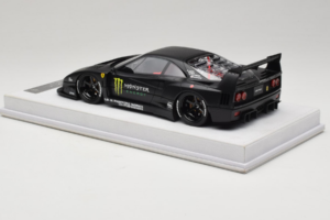Ferrari F40 LB Works Monster Energy Matt Black BBA 1:18 REMC026 Żywica — zdjęcie 5 z 7