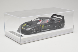 Ferrari F40 LB Works Monster Energy Matt Black BBA 1:18 REMC026 Żywica — zdjęcie 6 z 7