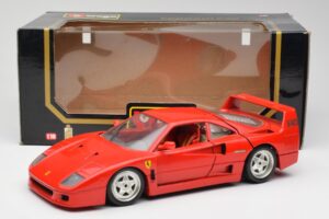 Ferrari F40 Czerwony Bburago 1:18 3032 Metal — zdjęcie 8 z 8