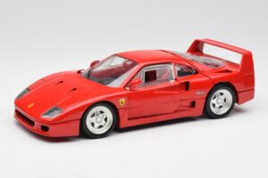 Ferrari F40 Czerwony Hot Wheels 1:18 23911 Metal