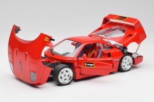 Ferrari F40 Czerwony Bburago 1:18 3332 Metal — zdjęcie 2 z 8