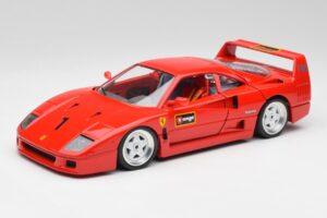 Ferrari F40 Czerwony Bburago 1:18 3332 Metal