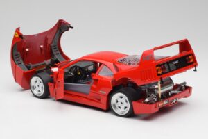 Ferrari F40 Czerwony Bburago 1:18 3332 Metal — zdjęcie 5 z 8