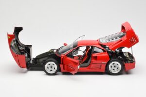 Ferrari F40 Czerwony Kyosho 1:18 08416R2 Metal — zdjęcie 5 z 10