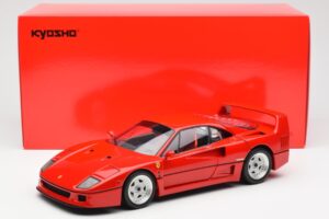 Ferrari F40 Czerwony Kyosho 1:18 08416R2 Metal — zdjęcie 10 z 10