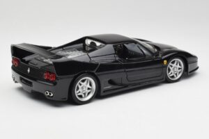 Ferrari F50 Czarny Hot Wheels 1:18 23910 Metal — zdjęcie 3 z 8