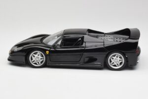 Ferrari F50 Czarny Hot Wheels 1:18 23910 Metal — zdjęcie 4 z 8