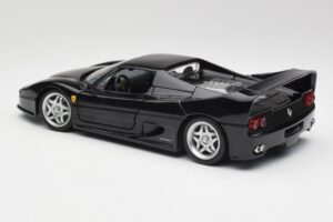 Ferrari F50 Czarny Hot Wheels 1:18 23910 Metal — zdjęcie 7 z 8