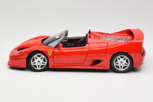 Ferrari F50 Kabriolet Czerwony Bburago 1:18 3352 Metal — zdjęcie 4 z 8