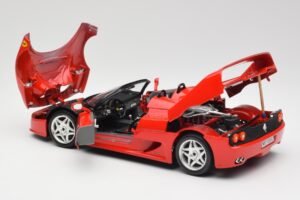 Ferrari F50 Kabriolet Czerwony Bburago 1:18 3352 Metal — zdjęcie 5 z 8