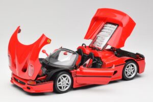 Ferrari F50 Kabriolet Czerwony Maisto 1:18 50246 Metal — zdjęcie 2 z 8
