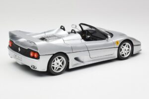Ferrari F50 Kabriolet Srebrny Bburago 1:18 3372 Metal — zdjęcie 3 z 8
