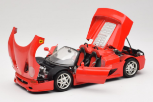 Ferrari F50 Cabrio Czerwony Bburago 1:18 3372-P1 Metal — zdjęcie 2 z 8