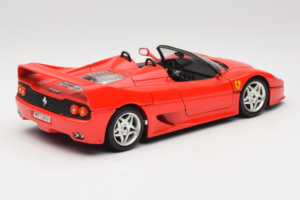 Ferrari F50 Cabrio Czerwony Bburago 1:18 3372-P1 Metal — zdjęcie 3 z 8