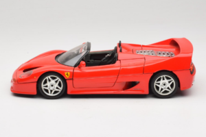 Ferrari F50 Cabrio Czerwony Bburago 1:18 3372-P1 Metal — zdjęcie 4 z 8