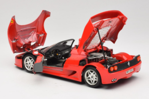 Ferrari F50 Cabrio Czerwony Bburago 1:18 3372-P1 Metal — zdjęcie 5 z 8