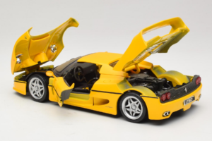 Ferrari F50 Coupe Shell Żółty Maisto 1:18 3076-Y1 Metal — zdjęcie 5 z 8