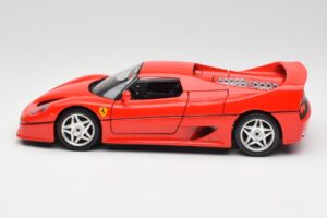 Ferrari F50 Hardtop Czerwony Bburago 1:18 3362 Metal — zdjęcie 4 z 8