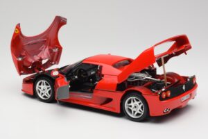 Ferrari F50 Hardtop Czerwony Bburago 1:18 3362 Metal — zdjęcie 5 z 8