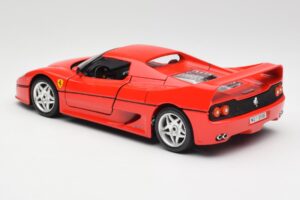 Ferrari F50 Hardtop Czerwony Bburago 1:18 3362 Metal — zdjęcie 7 z 8