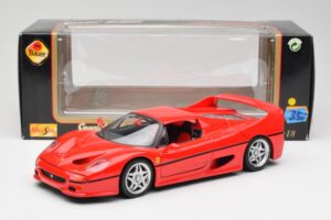 Ferrari F50 Czerwony Maisto 1:18 50262 Metal — zdjęcie 8 z 8