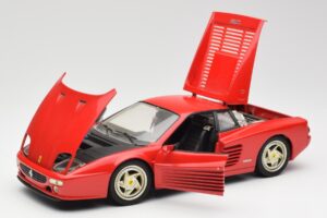 Ferrari F512 M Czerwony Hot Wheels 1:18 29758 Metal — zdjęcie 2 z 8