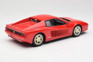 Ferrari F512 M Czerwony Hot Wheels 1:18 29758 Metal — zdjęcie 3 z 8