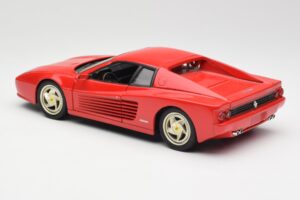 Ferrari F512 M Czerwony Hot Wheels 1:18 29758 Metal — zdjęcie 7 z 8