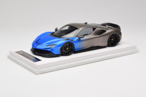 Ferrari SF90 Novitec Blue Grey Metallic IVY 1:18 REMC029 Żywica — zdjęcie 2 z 7
