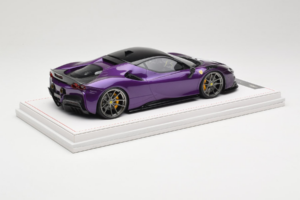 Ferrari SF90 Stradale Novitec Purple Metallic IVY 1:18 REMC021 Żywica — zdjęcie 3 z 7