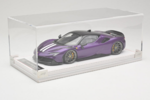 Ferrari SF90 Stradale Novitec Purple Metallic IVY 1:18 REMC021 Żywica — zdjęcie 6 z 7