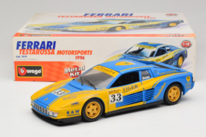 Ferrari Testarossa Bburago 1:18 7019 Metal — zdjęcie 8 z 8